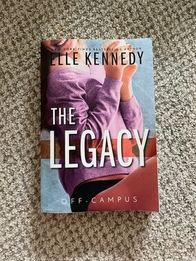 The Legacy by Elle Kennedy - Purple Cover Paperback (#5 In Series)